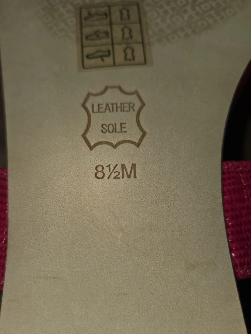 Tory Burch Pink & Orange Logo Thong Sandal